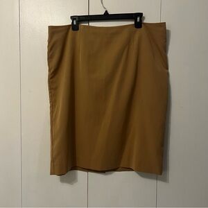 **Camel Merona Pencil Skirt – Size 18**